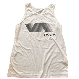 RVCA White Graphic Tank